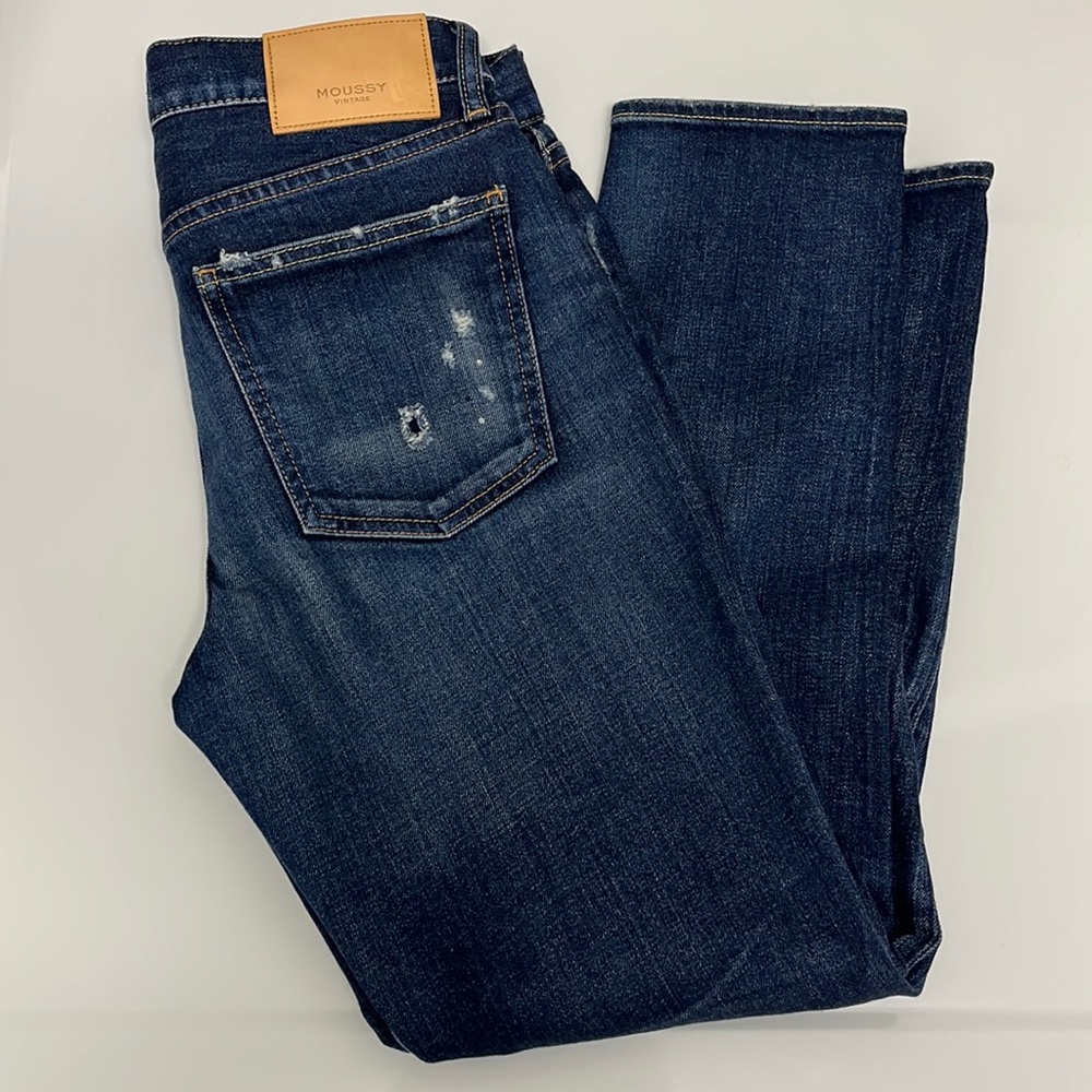 MOUSSY Vintage Lancaster Mid-Rise Skinny Jeans